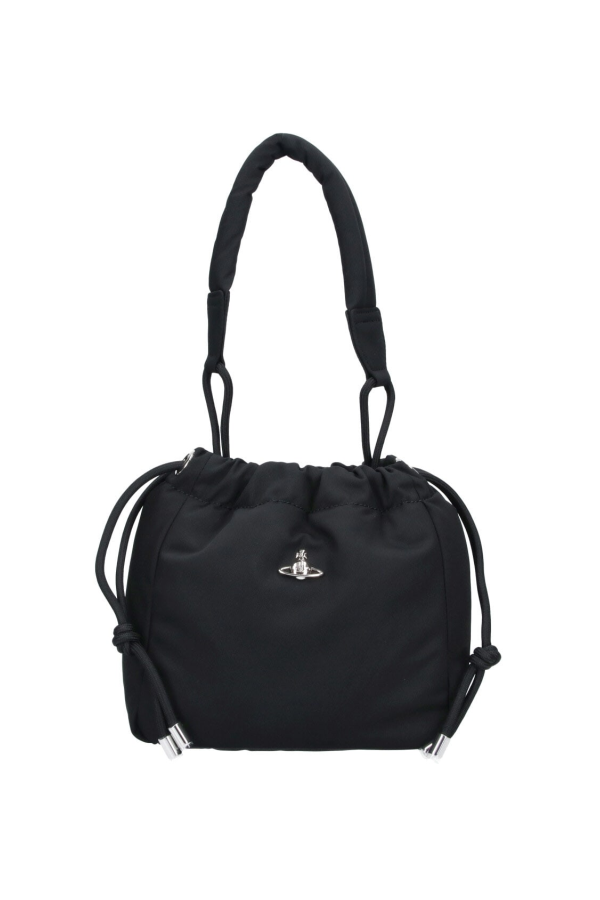 Vivienne Westwood Small Orb Bucket Bag - Black