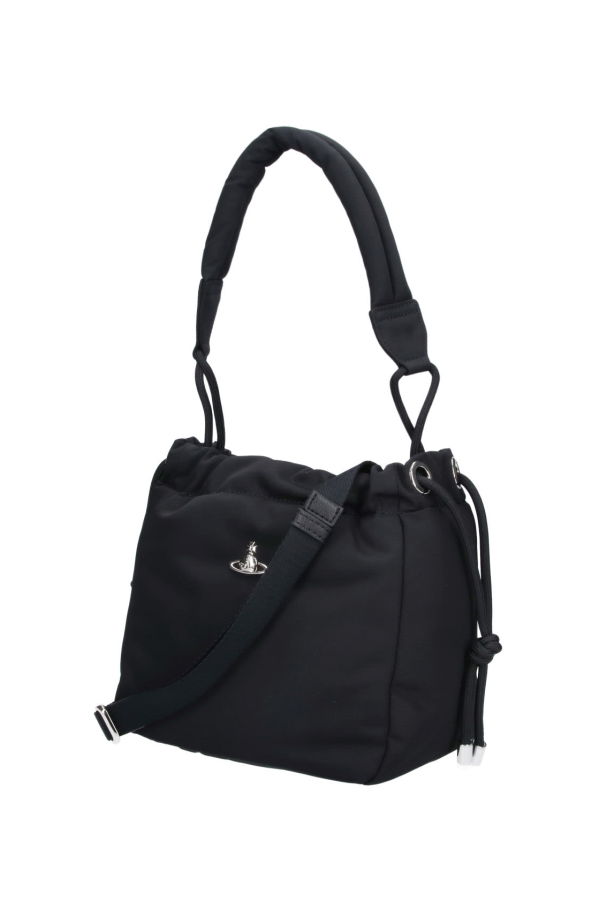 Vivienne Westwood Small Orb Bucket Bag - Black