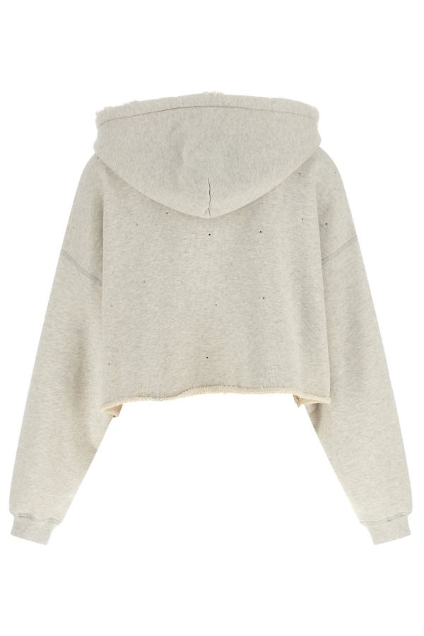 Golden Goose Crystal Hoodie - Gray