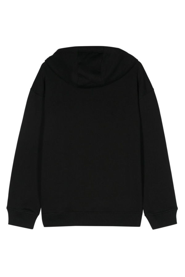 MARINE SERRE Moon Cotton Hoodie - Black