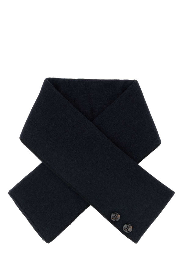 Moorer Cashmere Scarf - Navy Blue