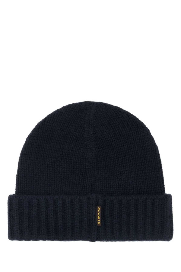 Moorer Cashmere Beanie Hat - Beluga