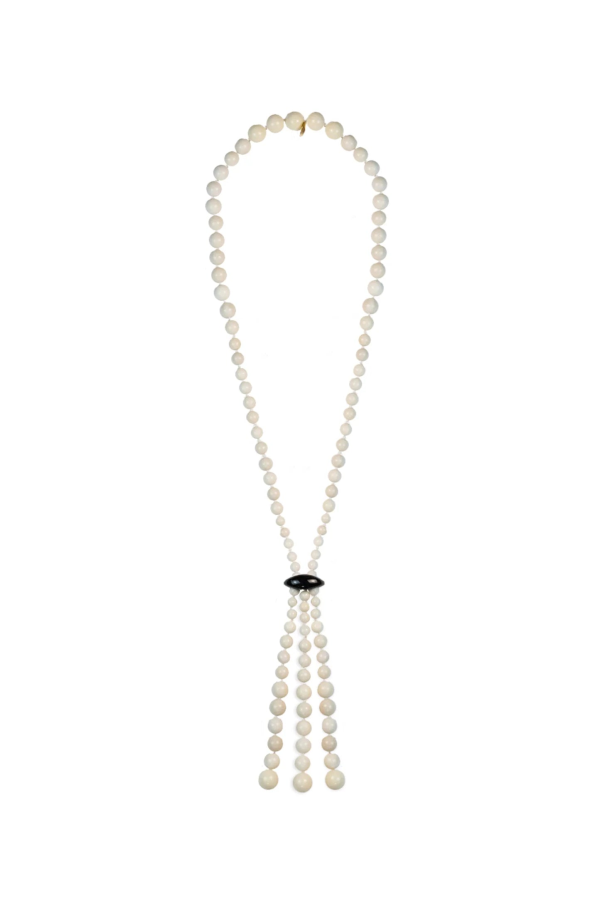 Mosquito Pepita Necklace - White Onyx