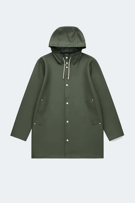 STUTTERHEIM STOCKHOLM LONG RAINCOAT - GREEN | Garmentory