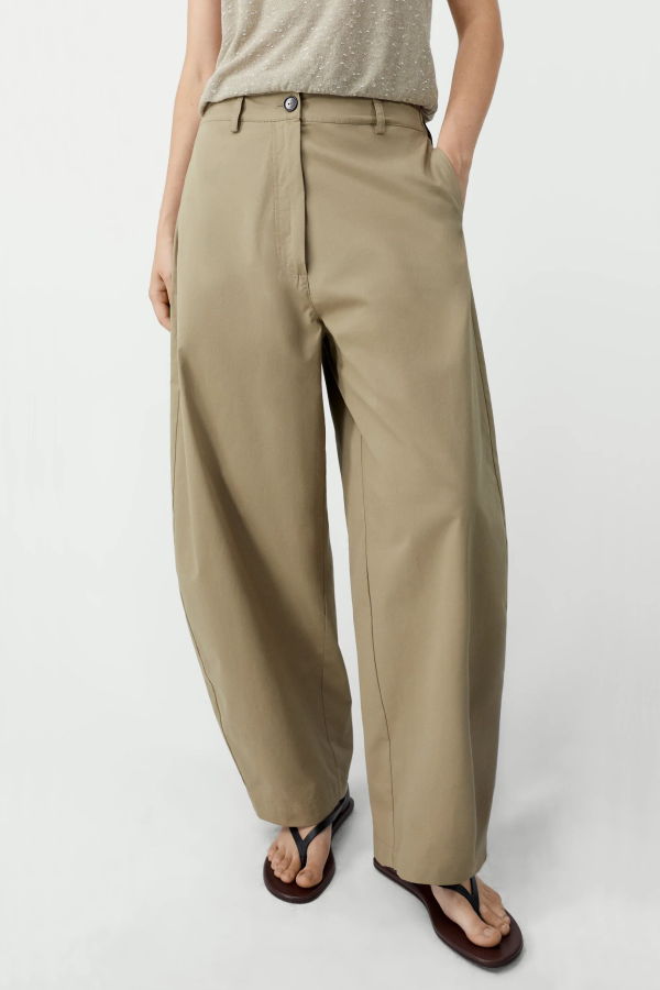 Cordera Cotton Curved Pant
