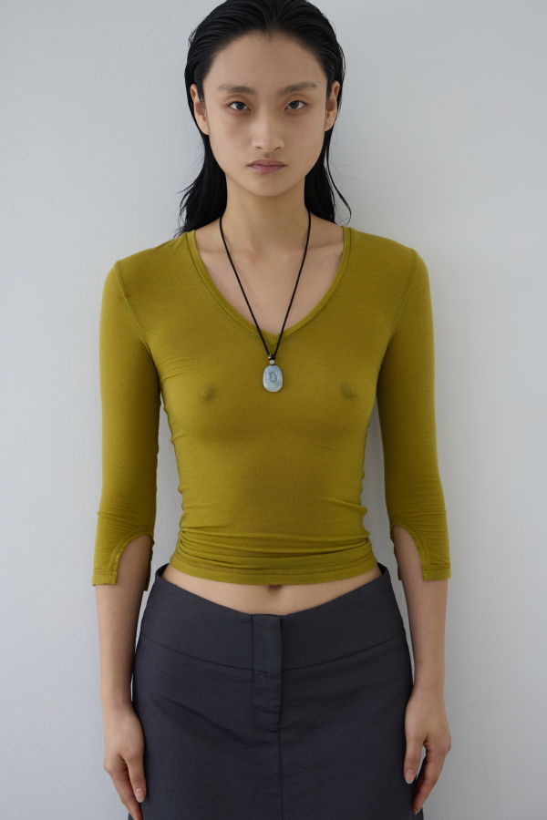 Permanent Vacation Preorder: Assume V-Neck Top