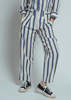 Hope for Flowers Custard Rep Stripe Cuffed Pant - Thumbnail 2