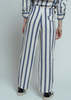 Hope for Flowers Custard Rep Stripe Cuffed Pant - Thumbnail 5