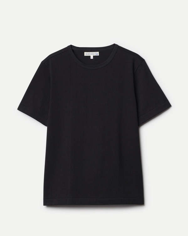 Merz b. Schwanen 2M15C Cropped Vintage Machine Refined Classic Fit T-Shirt