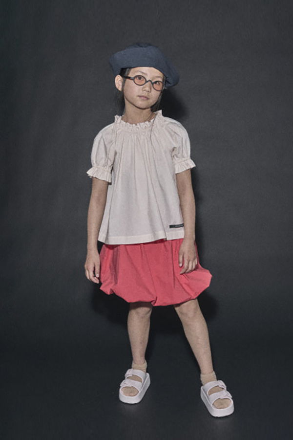 KIDS Little Creative Factory Bubble Mini Skirt - Red