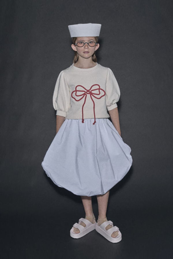 KIDS Little Creative Factory Child Bubble Skirt - White