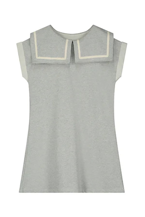 KIDS Little Creative Factory Child Wander Sweat Dress - Gray Melange