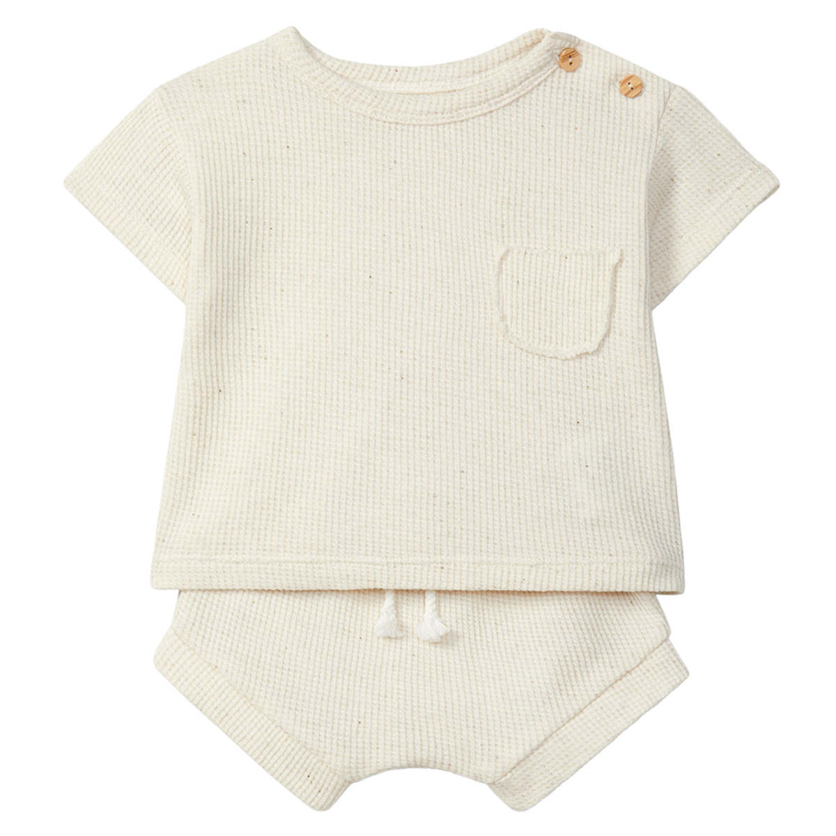 KIDS Snug Baby Two Piece Set - Cream - Image 1 of 2
