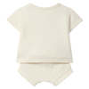 KIDS Snug Baby Two Piece Set - Cream - Thumbnail 2