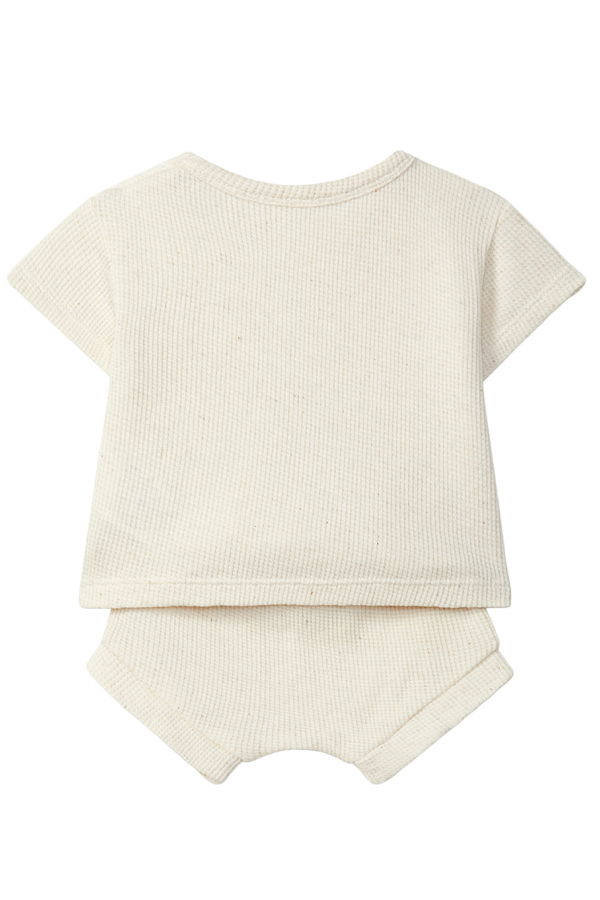 KIDS Snug Baby Two Piece Set - Cream