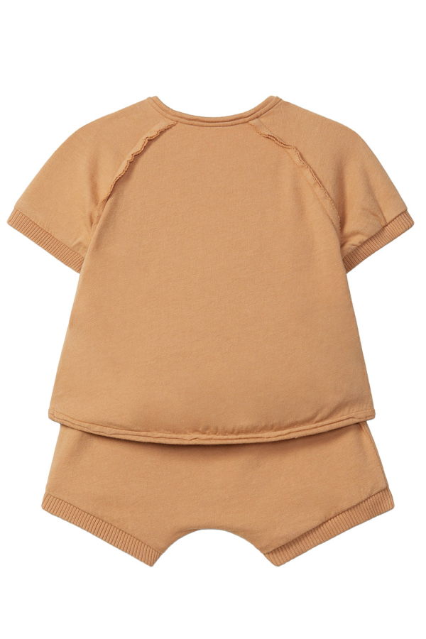 Kids Snug Baby Two Piece Set - Ochre Yellow