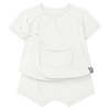 Snug Baby Two Piece Set - White - Thumbnail 1