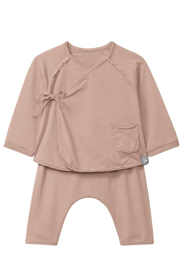 KIDS Snug Baby Two Piece Wrap Set - Pink