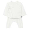 KIDS Snug Two Piece Wrap Set - White - Thumbnail 1