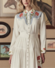 The Great. The Embroidered Western Shirt - Cream - Thumbnail 2