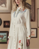 The Great. The Embroidered Western Shirt - Cream - Thumbnail 3