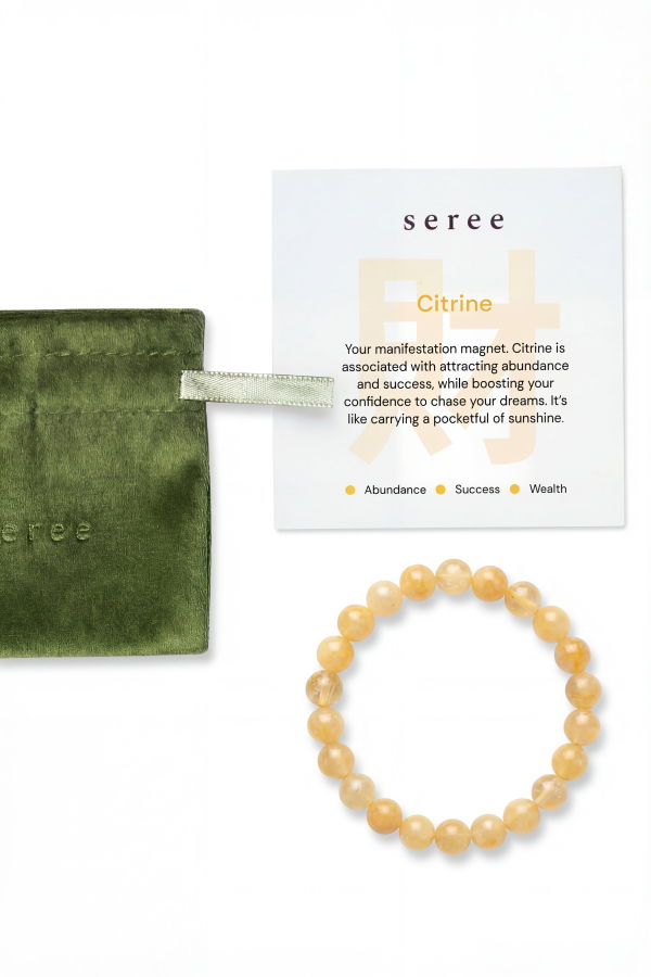 seree Manifest Collection Abundance Bracelet - Yellow