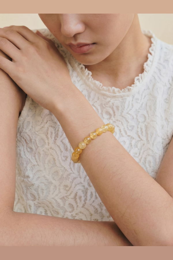 seree Manifest Collection Abundance Bracelet - Yellow
