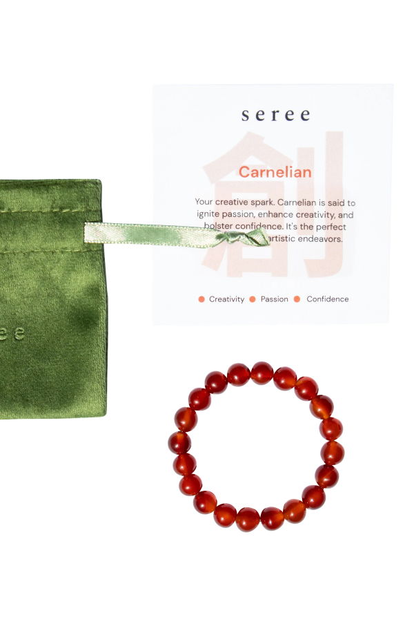 seree Manifest Collection Confidence Bracelet - Red