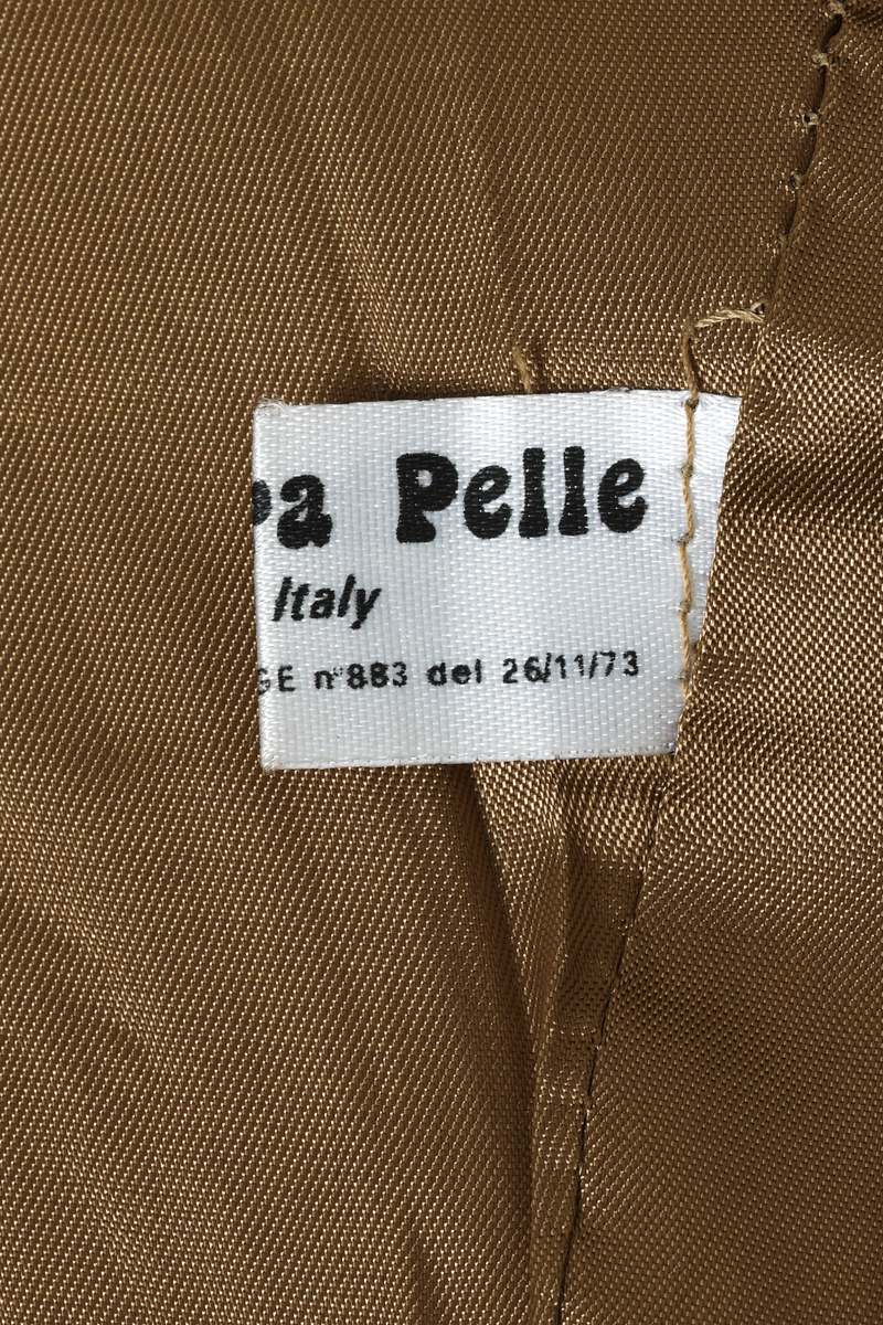 (Unattributed) Late 1990s Lambskin Leather Jacket, Blouson Silhouette, Knit Waistband, Italian