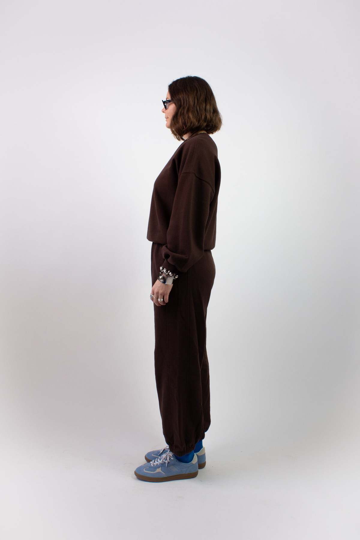 Le Bon Shoppe French Terry Core Sweatshirt - Cocoa Bean - Image 4 of 5