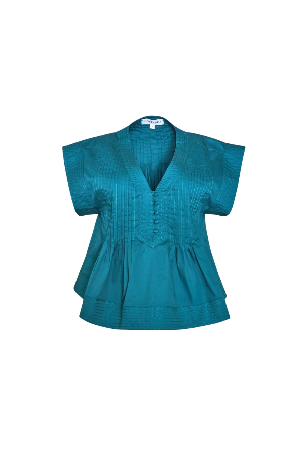 Hunter Bell Lola Top - Petrol Green