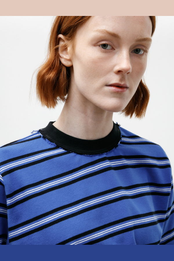 Camiel Fortgens Twisted Normal T-Shirt - Stripes