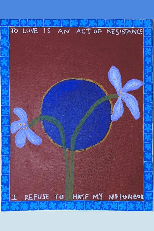 Burke Mercantile Raised by Immigrants by SAWAI Original Painting on Canvas