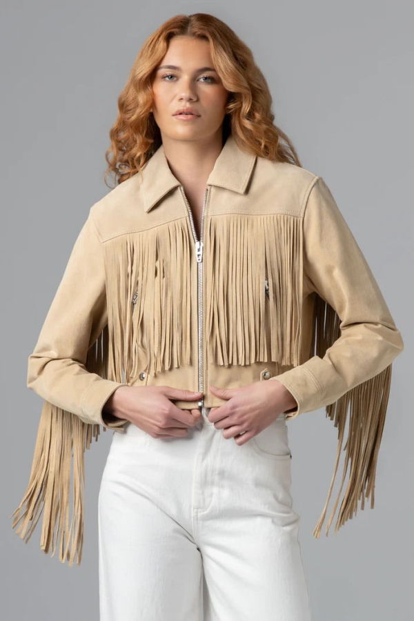 BLANK NYC Morning LA Jacket - Latte Khaki