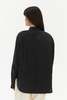 Delikatessen Oversized Shirt in a Silky Japanese Blend of Lyocell and Polyamide - Thumbnail 5