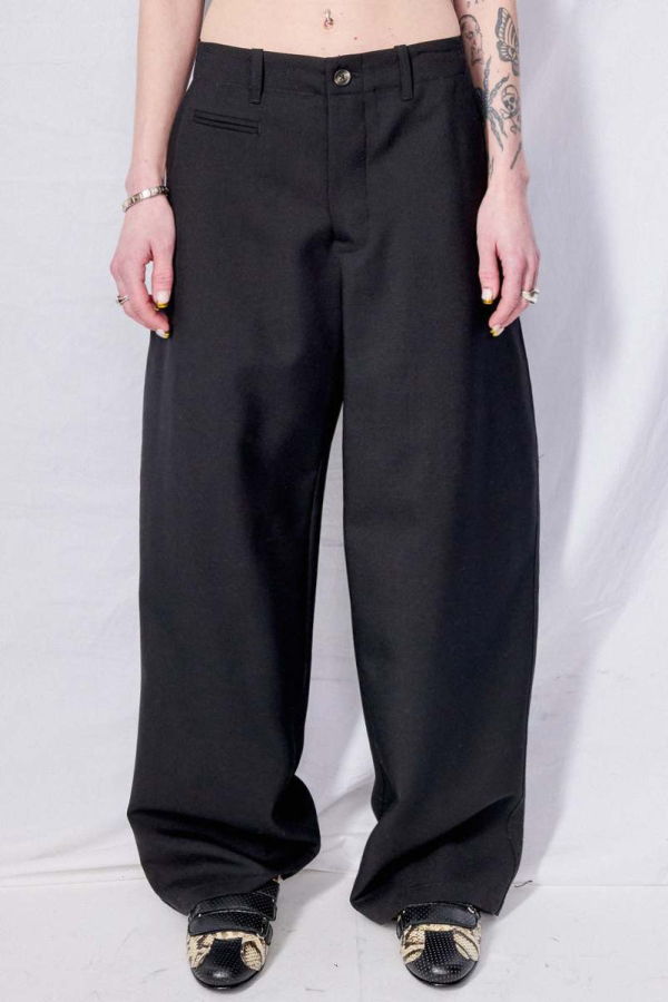 Assembly Black Suiting Full Pant