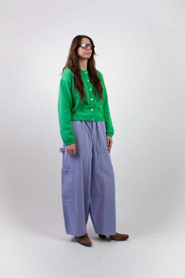 Meals Canvas Chef Pant - Lavender