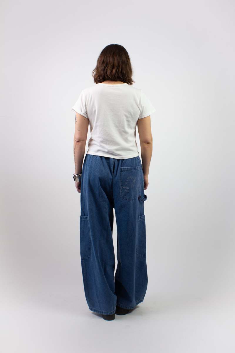 Meals Denim Chef Pant