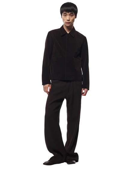 Omar Afridi Stand Collar Bud Blouson - Black | Garmentory