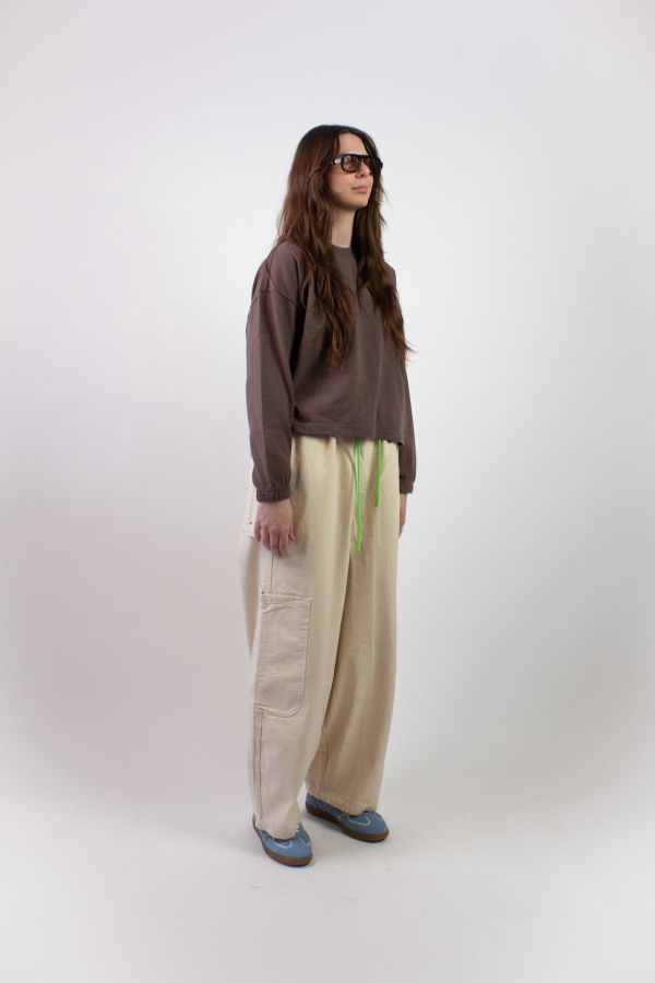 Le Bon Shoppe Naturelle Long Sleeve Top