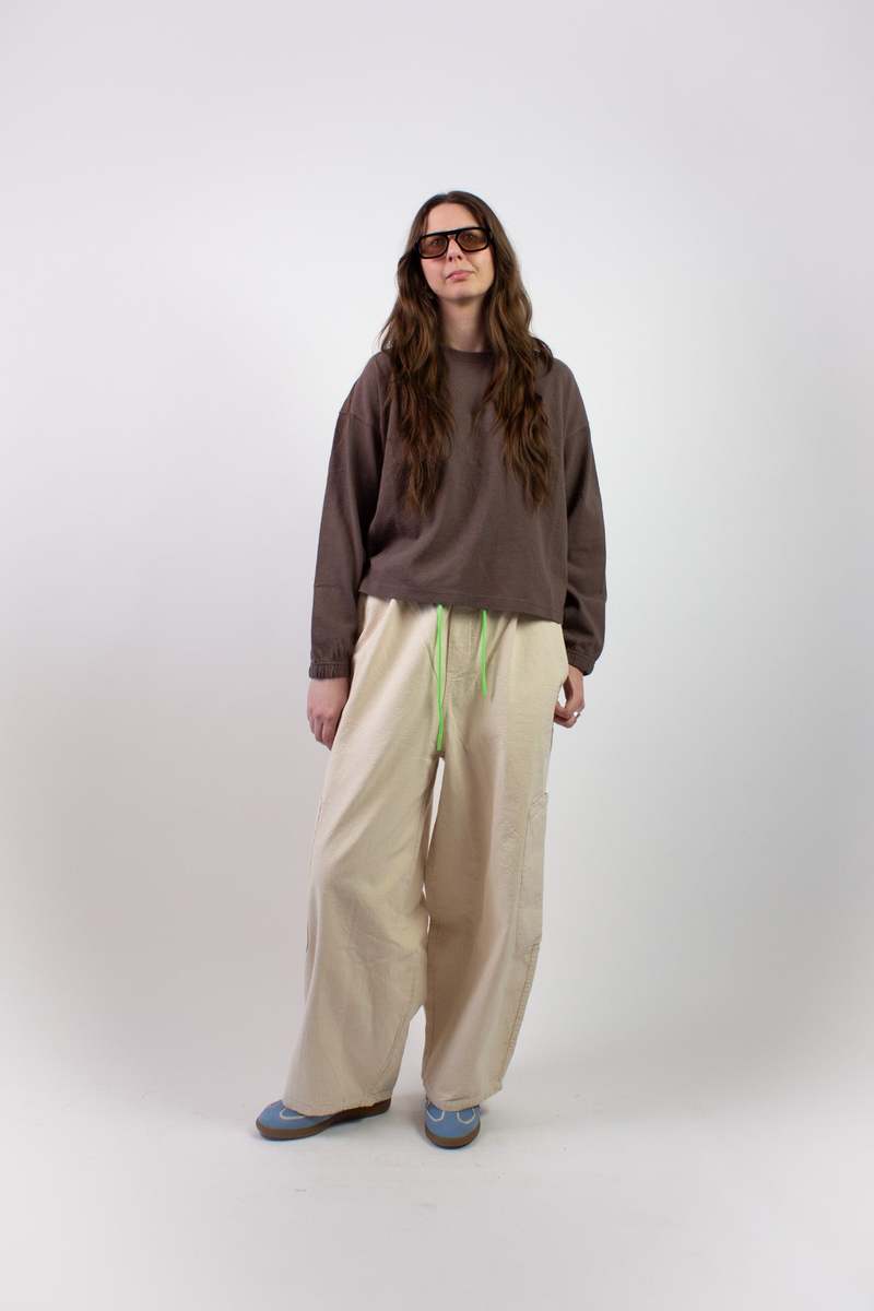 Le Bon Shoppe Naturelle Long Sleeve Top