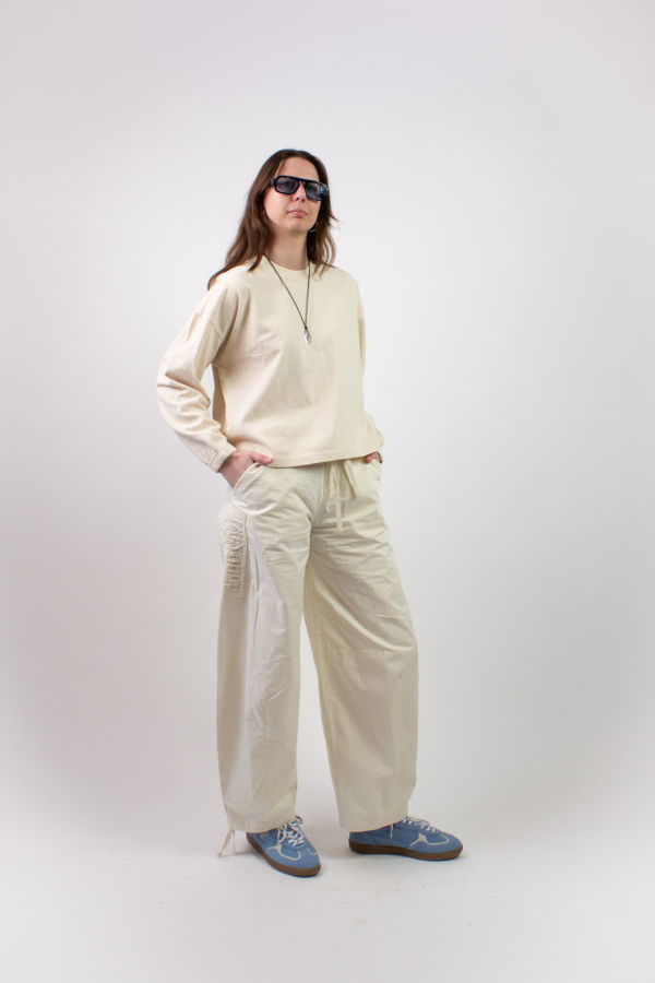 Le Bon Shoppe Naturelle Long Sleeve Tee