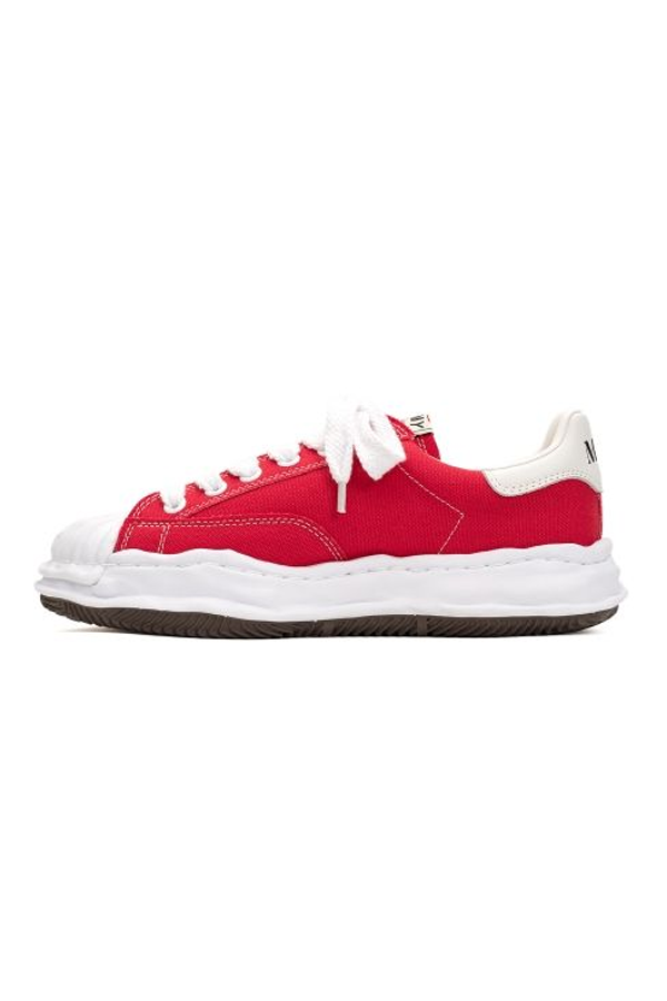Mihara Yasuhiro Blakey Original Sole Canvas Low-Top Sneaker - Red