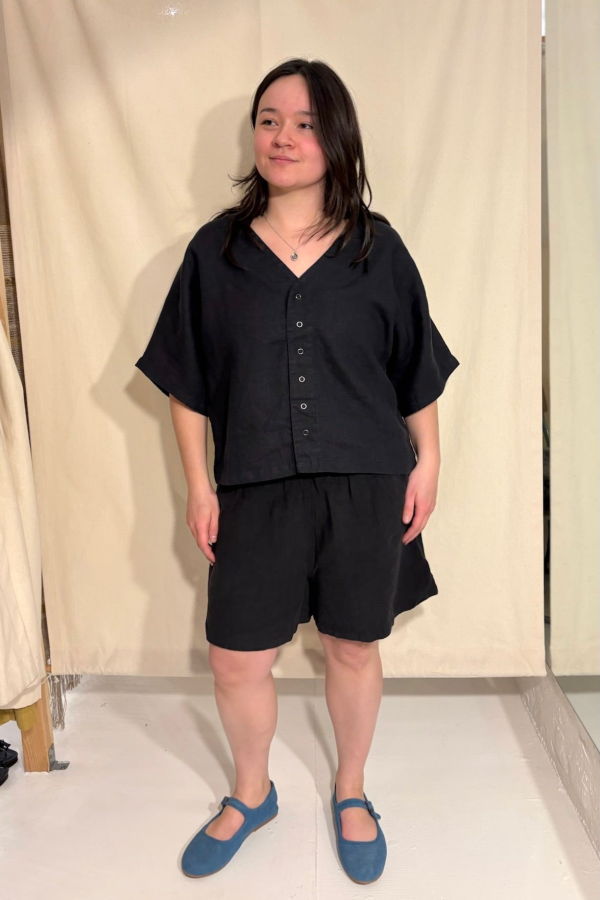 Moss Grey Clara Shorts