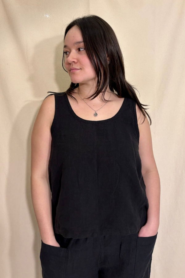 Moss Grey Eleanor Tank