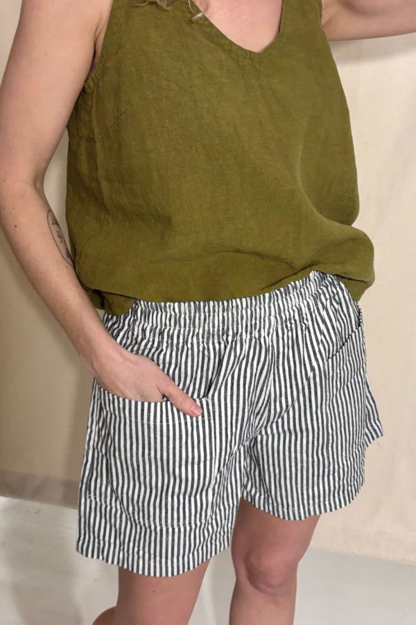 Moss Grey Freya Shorts