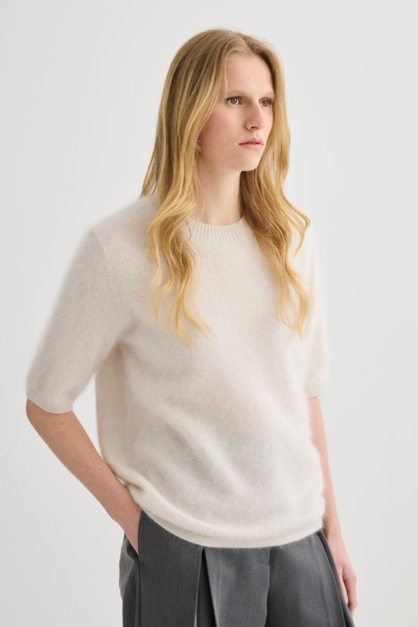 Laing Home Brushed Cashmere T-Shirt