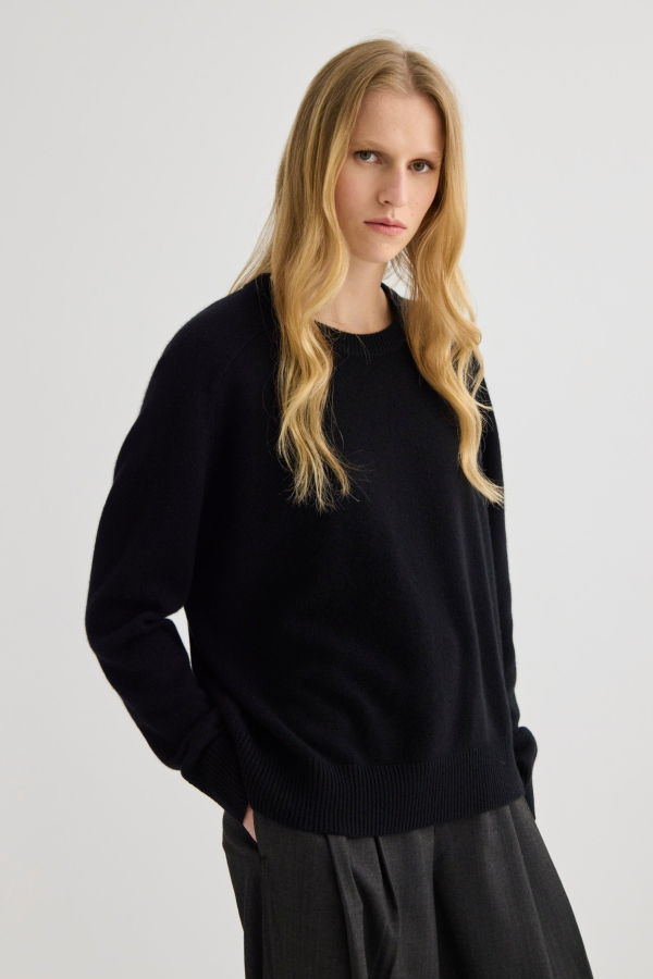 Laing Home Cashmere Oversized Crewneck Sweater