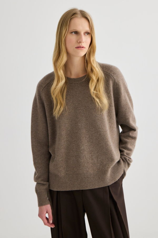 Laing Home Cashmere Oversized Crewneck Sweater