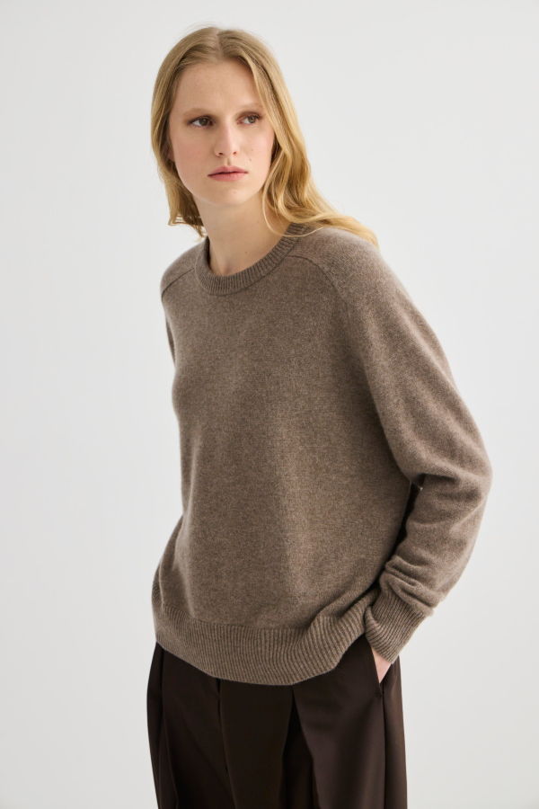 Laing Home Cashmere Oversized Crewneck Sweater